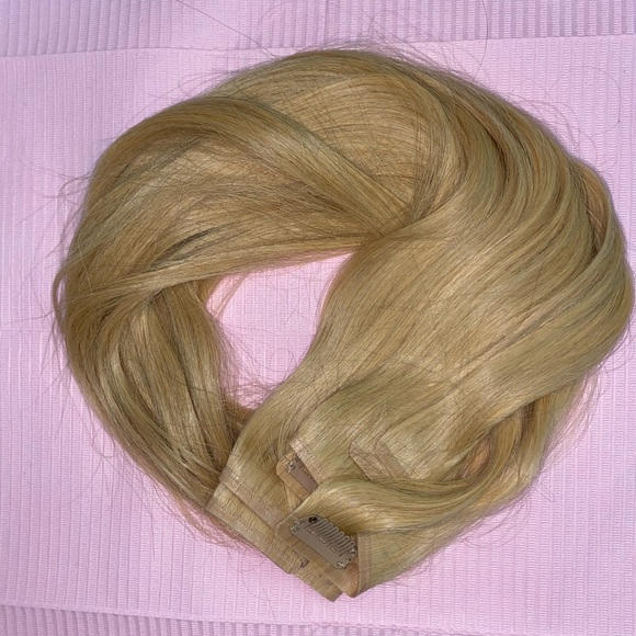 Honey Blonde #27 Clip In Hair Extensions 1 piece - Picture 1 of 2